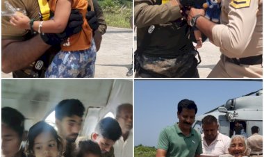 जान की बाजी लगाकर बचाई 1731 लोगों की जान....... इंदोरा और फतेहपुर में जारी है रेस्क्यू ऑपरेशन, प्रशासन सहित सेना और एनडीआरएफ मौके पर तैनात.......