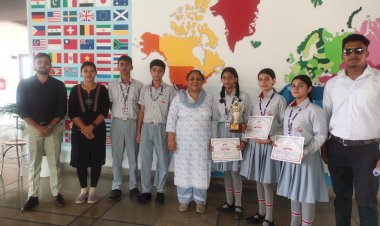 छात्राओं की अंडर 14 खेल स्पर्धा में अरिहंत इंटरनेशनल स्कूल की छात्राओ का रहा दबदबा ........