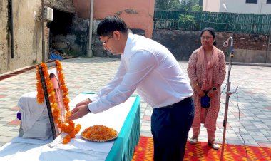 सदभावना दिवस पर उपायुक्त राघव शर्मा ने मिनी सचिवालय में दिलाई शपथ.......