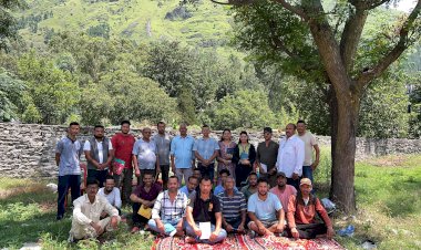 जायका परियोजना द्वारा नरैणी गाँव में प्रशिक्षण शिविर का आयोजन.....