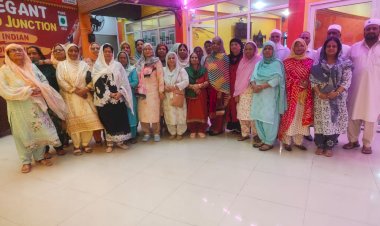 हज से लौटे हाजियों के सम्मान में एक विशेष कार्यक्रम आयोजित किया.....