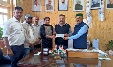 मुख्यमंत्री राहत कोष में 1.31 लाख रुपये का अंशदान....