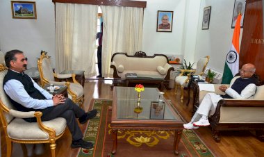 राज्यपाल ने मुख्यमंत्री की पीठ थपथपाई......आपदा प्रबंधन में दी शाबाशी.......