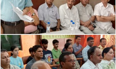 पर्यावरण संरक्षण  को लेकर नाहन में चिंतन......