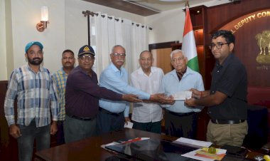 हिमाचल प्रदेश अकादमी फॉर डिफेंस सर्विस ने दिया मुख्यमंत्री राहत कोष में 51 हजार रूपए का योगदान