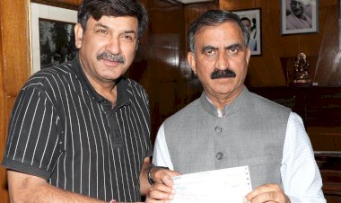 आईटीएल की ओर से आपदा राहत कोष में पांच लाख रुपये का अंशदान......