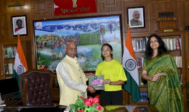 राज्यपाल ने ‘ड्रीम कैचर’ कहानी संग्रह का विमोचन किया......