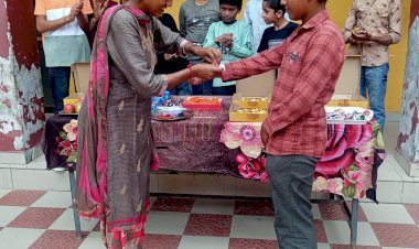 बाल आश्रम के बच्चों को बांधी राखियां, शिवधाम पार्क की सैर करवाई...... बाल आश्रम के बच्चों .....