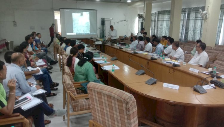 आपदा प्रबंधन  पर  तीन  दिवसीय  प्रशिक्षण  कार्यशाला का  शुभारम्भ