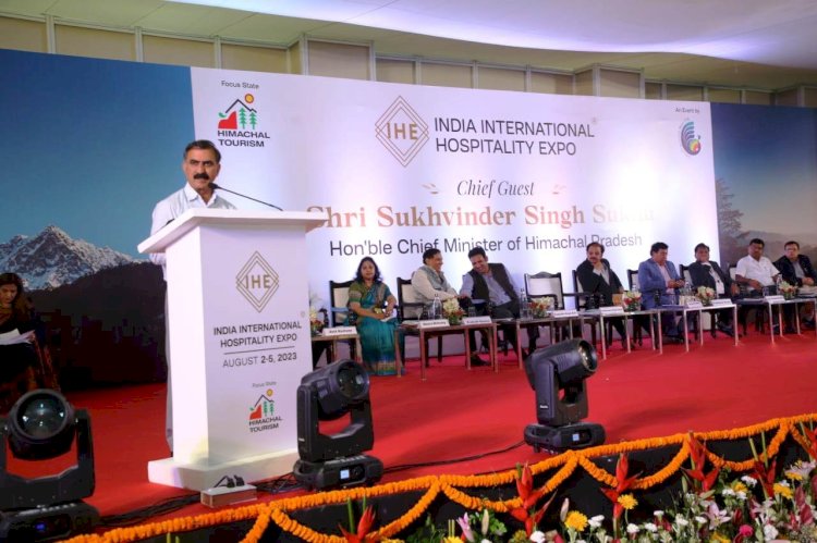 मुख्यमंत्री ने उद्यमियों को पर्यटन क्षेत्र में निवेश के लिए आमंत्रित किया..... ग्रेटर नोएडा में इंडिया इंटरनेशनल होस्पिटेलिटी एक्सपो में बतौर मुख्यातिथि शामिल हुए...
