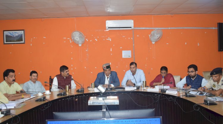 भारी बारिश के कारण बिलासपुर जिला में लगभग 120 करोड़ 16लाख रुपए के नुकसान का आकलन.....