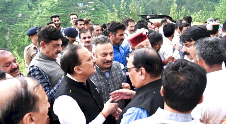 चौपाल विस क्षेत्र में भारी बारिश से लगभग 90 करोड़ रुपए का नुकसान: उद्योग मंत्री.....