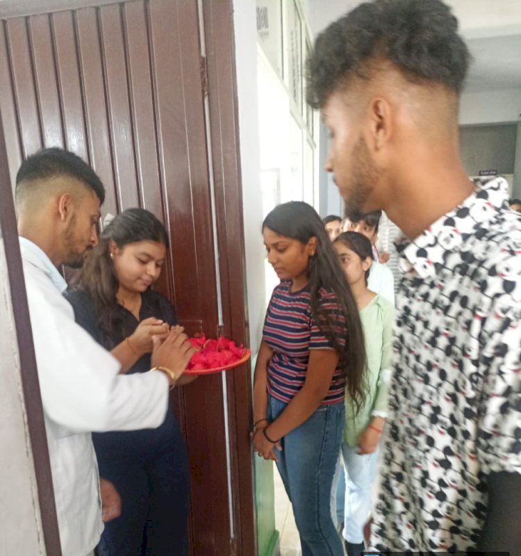 हिमालयन फार्मेसी कॉलेज में शैक्षणिक सत्र का आगाज हुआ.....