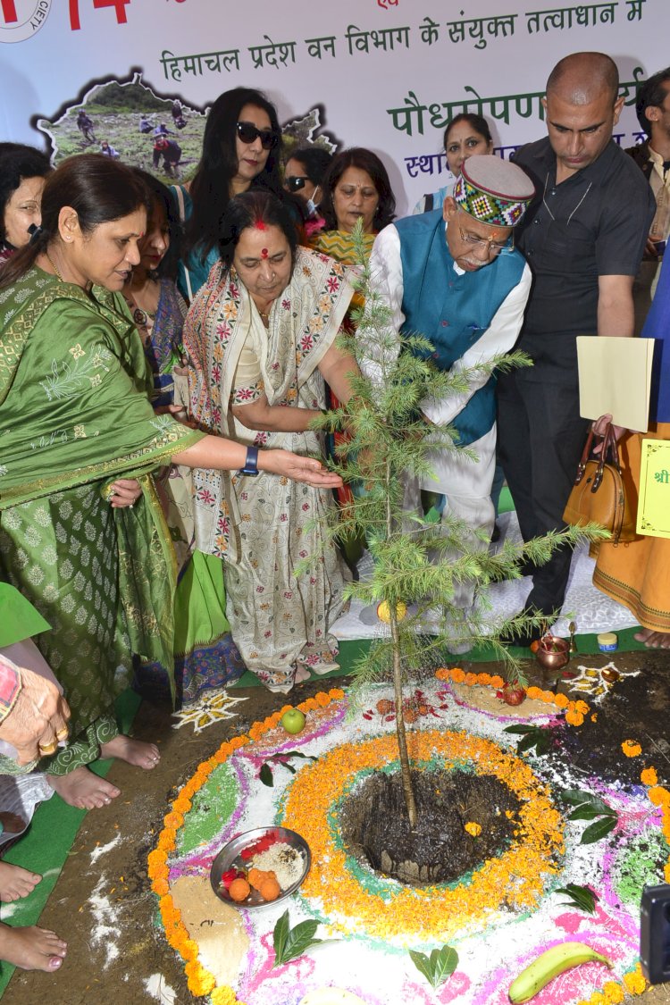राज्यपाल ने 74वें वन महोत्सव का शुभारम्भ किया...... हिमाचल प्रदेश मानसिक स्वास्थ्य एवं पुनर्वास अस्पताल शिमला का दौरा किया.....