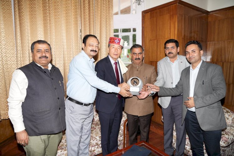 कोरियाई समुदाय के प्रतिनिधिमण्डल ने मुख्यमंत्री से भेंट की.... सरकार राज्य में निवेश को बढ़ावा देने के लिए प्रतिबद्ध ... सुक्खू