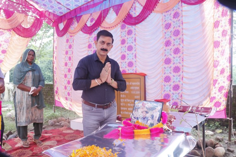 मेरी माटी मेरा देश अभियान के तहत विकास खंड ऊना में रोपित किए पांच हजार पौघे