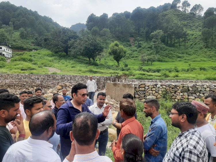 नगरोटा उपमंडल के मस्सल नाले का होगा चैनलाइजेशन: आरएस बाली......