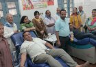 श्री सत्य सेवा साईं सेवा समिति ने किया....... मेडिकल कॉलेज में रक्तदान शिविर  का आयोजन.....