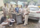पुलिस ने 52,402 किलोग्राम चुरा पोस्त पकड़ा...... राजस्थान के चार युवकों दबोचा......