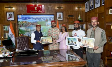 राज्यपाल ने ‘हिमाचली स्वैग-पाणी री टंकी’ जारी किया.......