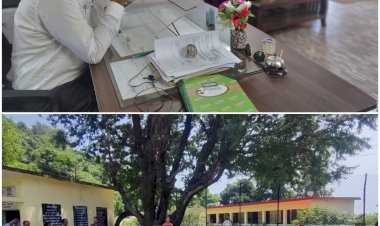 जाबल के बाग में शिक्षा संवाद का सफल आयोजन.....