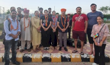 राष्ट्रीय संस्कृति महोत्सव का आयोजन कोटा में मांडव्य कला मंच के 16 लोक कलाकार भी इस कार्यक्रम में भाग ले रहे ........