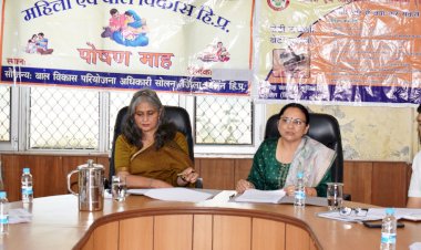 सोलन खण्ड की समेकित बाल विकास परियोजना बैठक आयोजित....