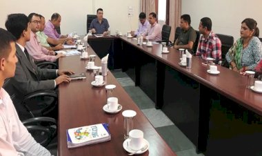 होटल प्रबंधन संस्थान में रैगिंग रोधी समिति की बैठक.......