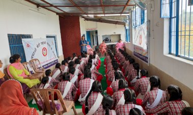 बोहनी और ककड़ियार स्कूल में छात्राओं को दिए कॅरियर एवं तनाव प्रबंधन के गुर.....