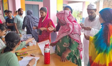 मिश्रवाला स्कूल में 250 छात्र छात्रों के साथ स्टाफ की हुई मुफ्त जाँच .....