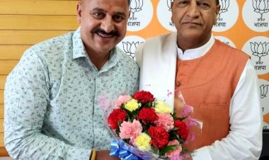 भाजपा अनुसूचित जाति मोर्चा के प्रदेश अध्यक्ष राकेश डोगरा ने की टीम की घोषणा.....