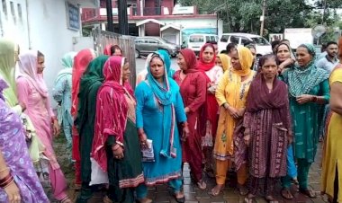 घुमंतू गुर्जरों से परेशान ग्रामीण पहुंचे DC के दरबार.... ग्रामीण बोले 7 किलोमीटर दूर का सरकार ने दिया है परमिट.....