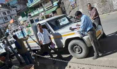 किन्नौर के रिकांग पिओ में फल व सब्जी विक्रेताओं का किया गया निरीक्षण.....