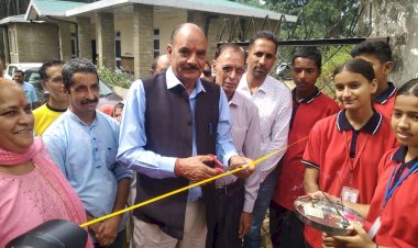 कुलदीप सिंह पठानिया ने किया अंडर-14 खेल प्रतियोगिता का उदघाटन