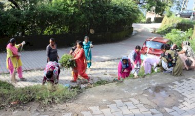 इंडियन स्वच्छता लीग 2.0 के तहत नाहन में स्वच्छता ही सेवा पखवाड़ा आरम्भ......