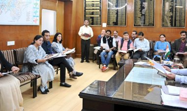 महात्मा गांधी एवं लाल बहादुर शास्त्री की जयंती समारोह को लेकर बैठक आयोजित.....ल बहादुर शास्त्री की जयंती समारोह को लेकर बैठक आयोजित.....