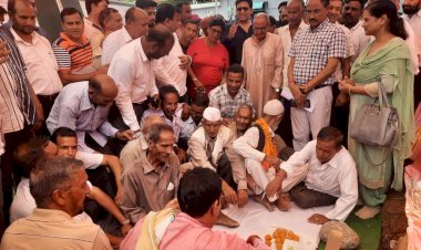 ग्रामीण स्वरोजगार प्रशिक्षण संस्थान में प्रशिक्षुओं के साथ किया संवाद......