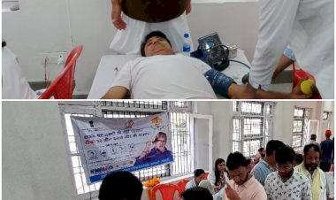 कालाअंब में रक्तदान व स्वास्थ्य जांच शिविर....... PM मोदी के जन्मदिवस पर प्रदेश में भाजपा मना रही सेवा पखवाड़ा......