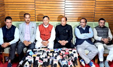 बिदंल बोले...कांग्रेस छलावे की सरकार, भाजपा तोड़ेगी भ्रम...  हिमाचल में अहंकारी सरकार जल्द टूटेगा अहंकार...जयराम ने साधा निशाना...