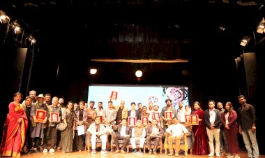 अंतर्राष्ट्रीय फिल्म महोत्सव सिनेमा में राज्यपाल ने सम्मानित किये बेहतरीन फिल्मकार......