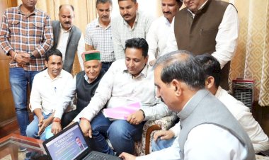 मुख्यमंत्री ने पैराग्लाइडिंग प्री-वर्ल्ड कप के लिए वेबसाइट और प्रोमो जारी किया.....