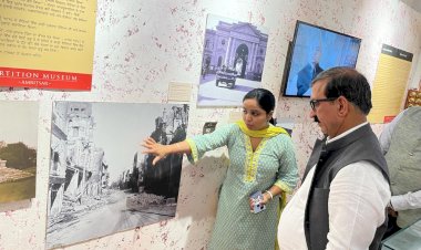 मुख्यमंत्री ने विभाजन संग्रहालय का अवलोकन किया.....