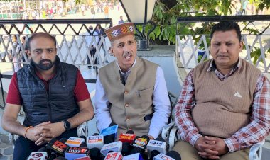 कांग्रेस के मुख्यमंत्री और उपमुख्यमंत्री सवालों से क्यों भाग रहे हैं.......... भाजपा के धरने से कांग्रेस सरकार की हवा सरकी : धर्माणी