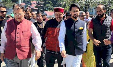 देश संविधान से चलेगा, गांधी परिवार की पर्ची से नहीं : अनुराग ठाकुर