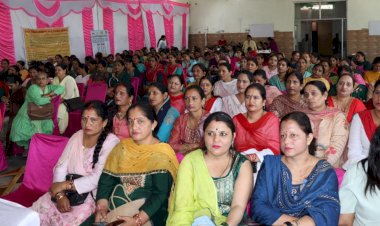 हमें मोटे अनाज को खान-पान में शामिल करना चाहिए-सुनील शर्मा सिरमौर जिला में एक माह चले पोषाहार अभियान का समापन