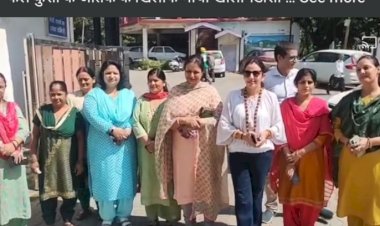 सुंदर बाग़ कालोनी  की महिला शक्ति ने आवारा कुतों के खिलाफ  मोर्चा खोला.......... अब धरना की बारी, जिला प्रशासन की लचर प्रणाली को लेकर खरी खोटी सुनाई....