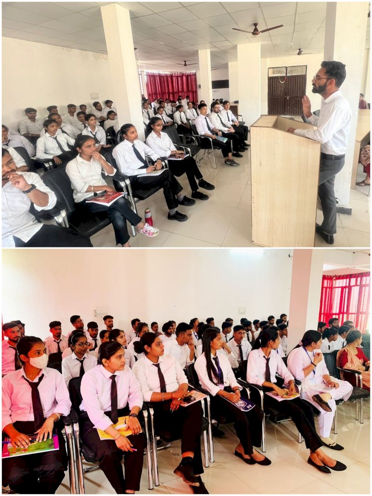 हिमाचल प्रदेश कॉलेज ऑफ लॉ ने अंतर्राष्ट्रीय शांति दिवस पर व्याख्यान का आयोजन.......