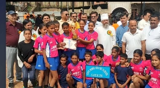 जिला स्तरीय अंड़र - 14 खेलकूद प्रतियोगिता का समापन.... जिला के 15 शिक्षा खण्डों से 600 खिलाड़ियों ने लिया भाग.....