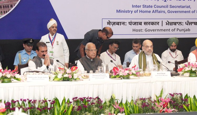 केंद्र से आपदा प्रभावित हिमाचल को विशेष राहत पैकेज प्रदान करने एवं आपदा राहत कोष के प्रचलित मानदंडों में व्यवहारिक संशोधन की मांग की....मुख्यमंत्री ने उत्तरी क्षेत्रीय परिषद की 31वीं बैठक में भाग लिया......