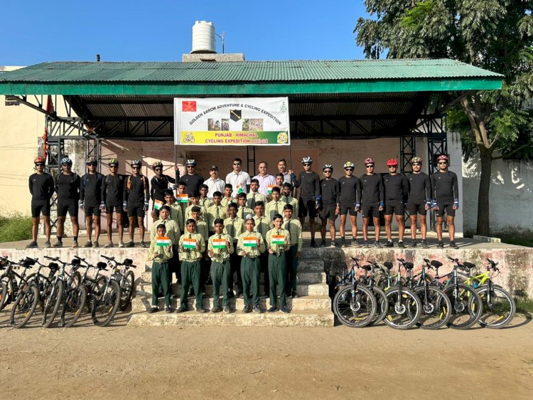 21 गढ़वाल राइफल्स का ऊना पहुंचने पर भव्य स्वागत......